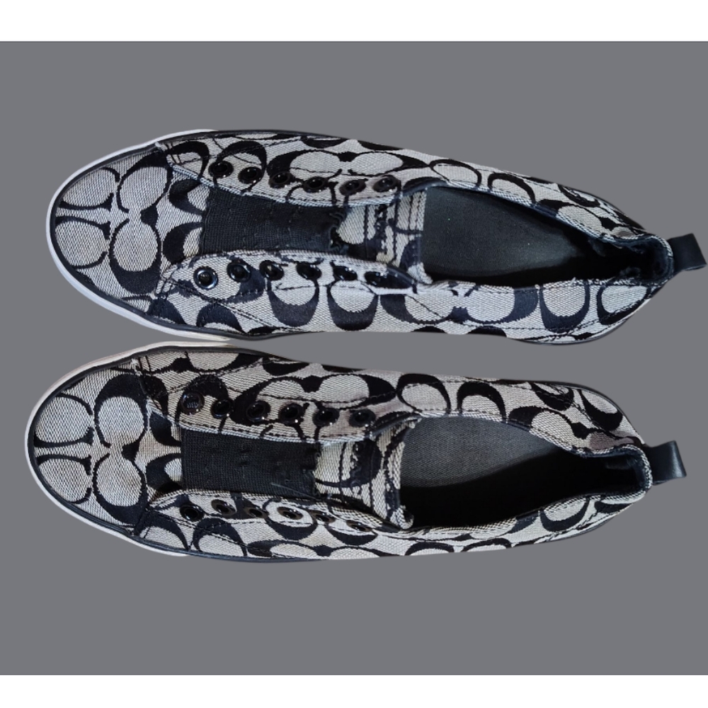 Coach Black and Grey Sneakers